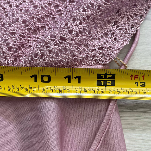 Vintage Pink Boho Dress - Picture 6 of 8